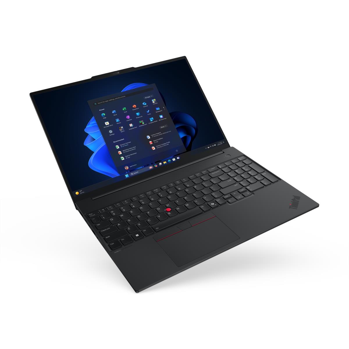 ThinkPad E16 G3 - 16IN - R7-250 16GB/512GB W11P Black - Qwerty US/Int'l
