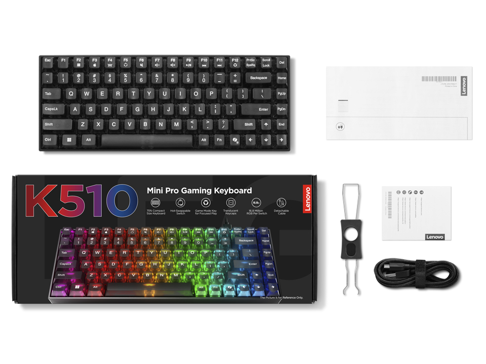 Legion K510 Mini Pro Gaming Keyboard - Qwerty US