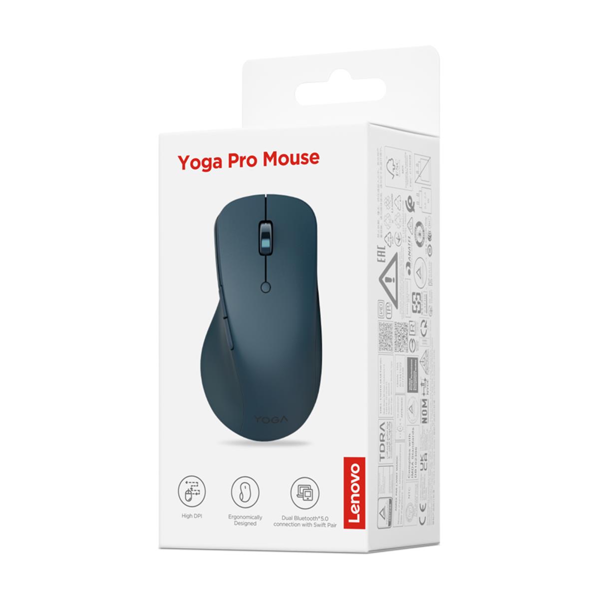 Wireless Mouse - Yoga Pro - Bluetooth - Blue Optical - Tidal Teal
