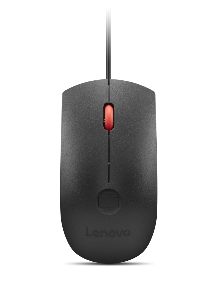 Wired Mouse - Fingerprint Biometric USB Mouse Gen3 - optical - Black