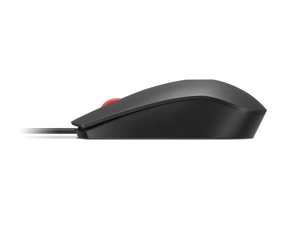 Wired Mouse - Fingerprint Biometric USB Mouse Gen3 - optical - Black
