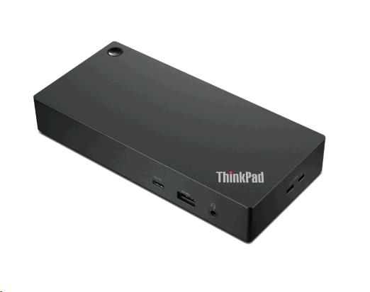ThinkPad Universal USB-C Dock w/ Power Adapter - USB-C / 3x USB 3.2 Gen 2 / 2x USB 2.0 / Audio Jack / 2x DP / HDMI / GbE - 135W Power Delivery - SA