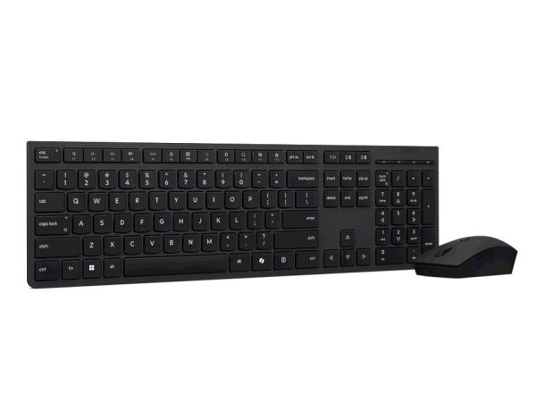 Professional Wireless Rechargeable Combo Keyboard and Mouse - Romanian