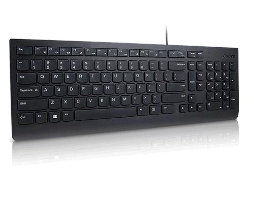 Essential Wired Keyboard Black - BuLGArian