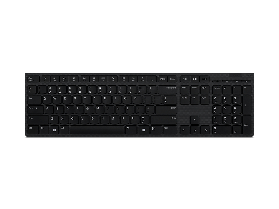 Professional Wireless Rechargeable Keyboard - Qwerty US