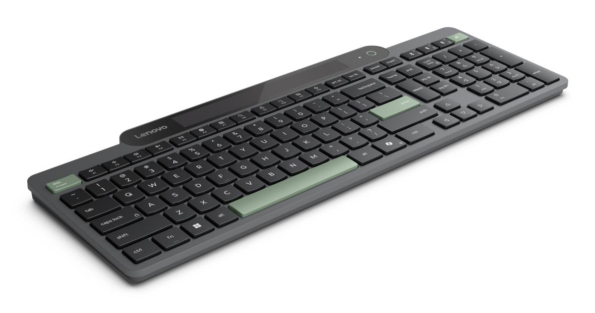 Self-Charging Bluetooth Keyboard - Qwerty US with Euro symbol