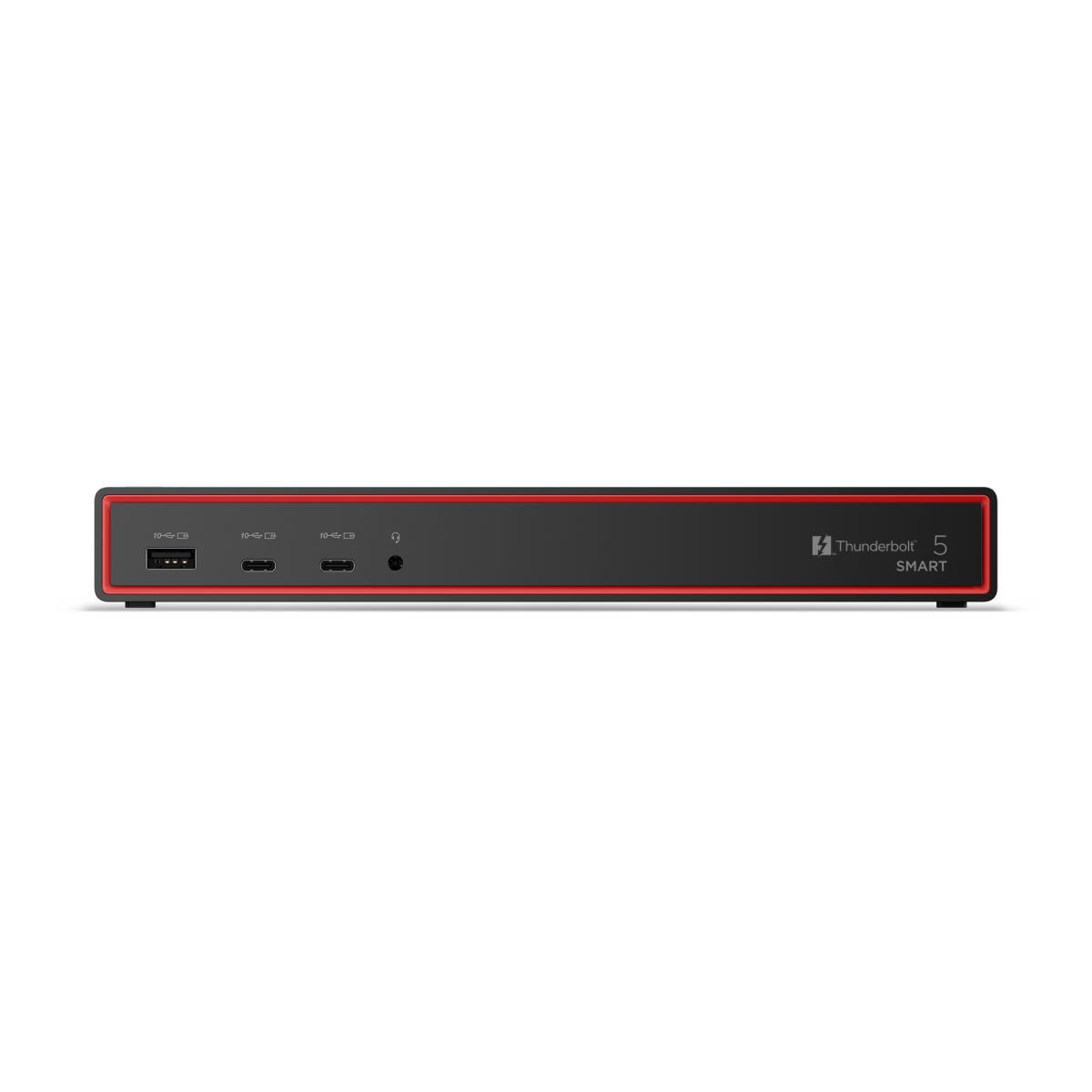 ThinkPad Thunderbolt 5 Smart Dock 7500 - 3x USB-A 3.2 / 2x USB-C / 2x Thunderbolt 5 / 2x DP / HDMI / 2.5Gbps Ethernet - 180W Power Delivery - EU