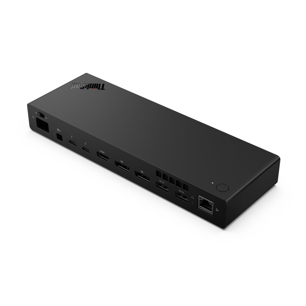 ThinkPad Thunderbolt 5 Smart Dock 7500 - 3x USB-A 3.2 / 2x USB-C / 2x Thunderbolt 5 / 2x DP / HDMI / 2.5Gbps Ethernet - 180W Power Delivery - EU