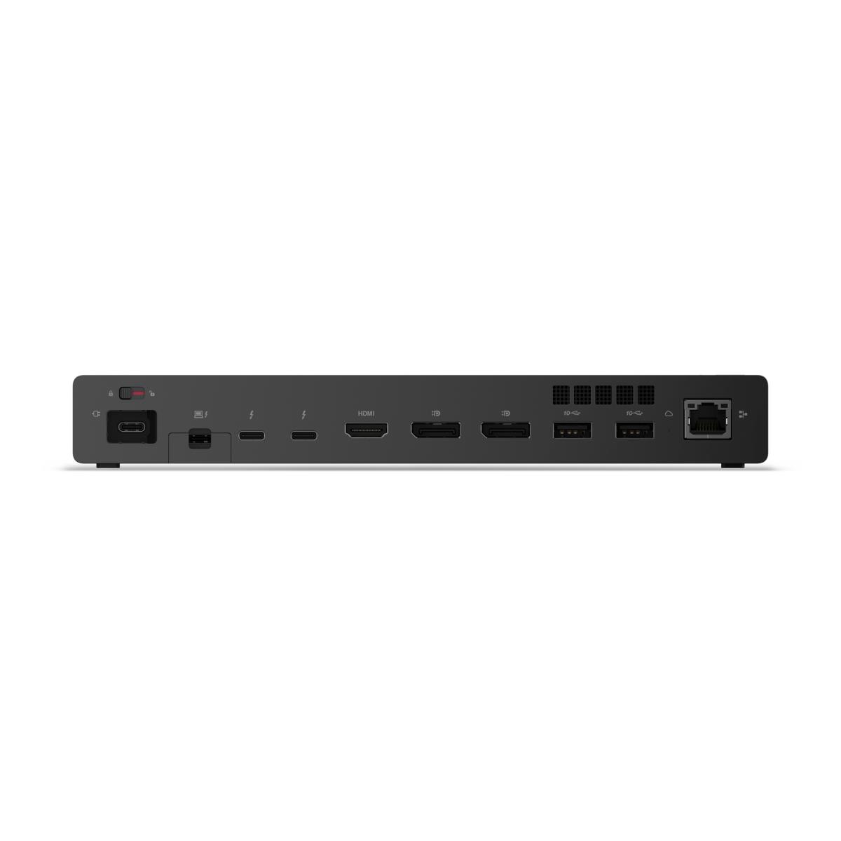 ThinkPad Thunderbolt 5 Smart Dock 7500 - 3x USB-A 3.2 / 2x USB-C / 2x Thunderbolt 5 / 2x DP / HDMI / 2.5Gbps Ethernet - 180W Power Delivery - EU