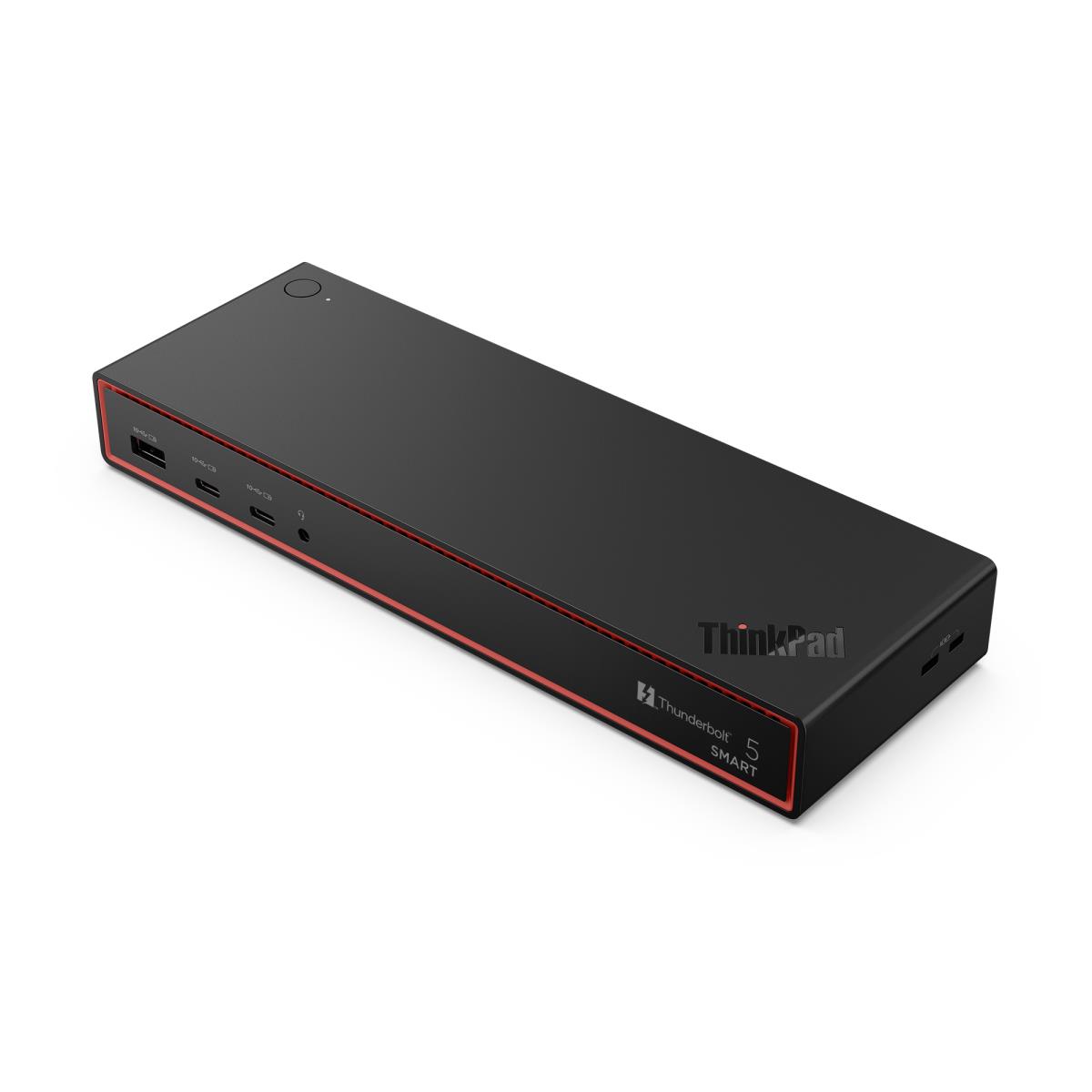 ThinkPad Thunderbolt 5 Smart Dock 7500 - 3x USB-A 3.2 / 2x USB-C / 2x Thunderbolt 5 / 2x DP / HDMI / 2.5Gbps Ethernet - 180W Power Delivery - EU