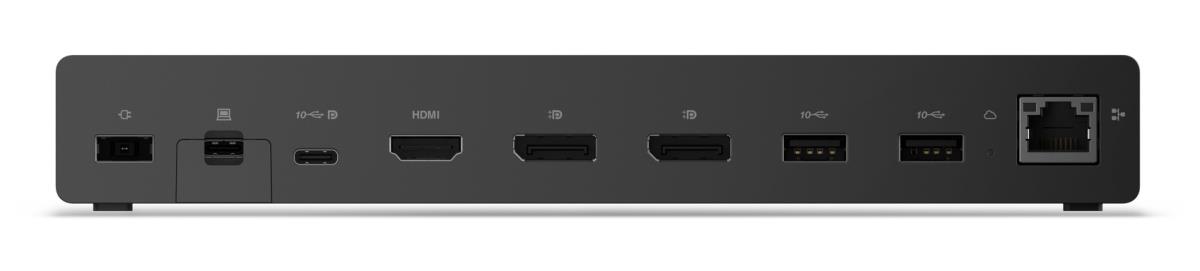 ThinkPad USB4 Smart Dock 5500 - 4x USB-A 3.2 Gen 2 / 2x USB-C 3.2 Gen 2 / HDMI 2.1 / DP 1.4 / GbE- 85W USB Power Delivery - EU