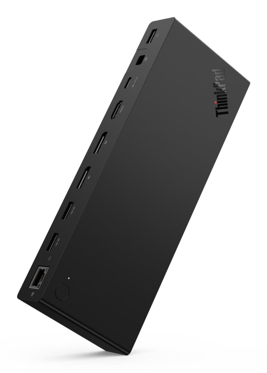 ThinkPad USB4 Smart Dock 5500 - 4x USB-A 3.2 Gen 2 / 2x USB-C 3.2 Gen 2 / HDMI 2.1 / DP 1.4 / GbE- 85W USB Power Delivery - EU