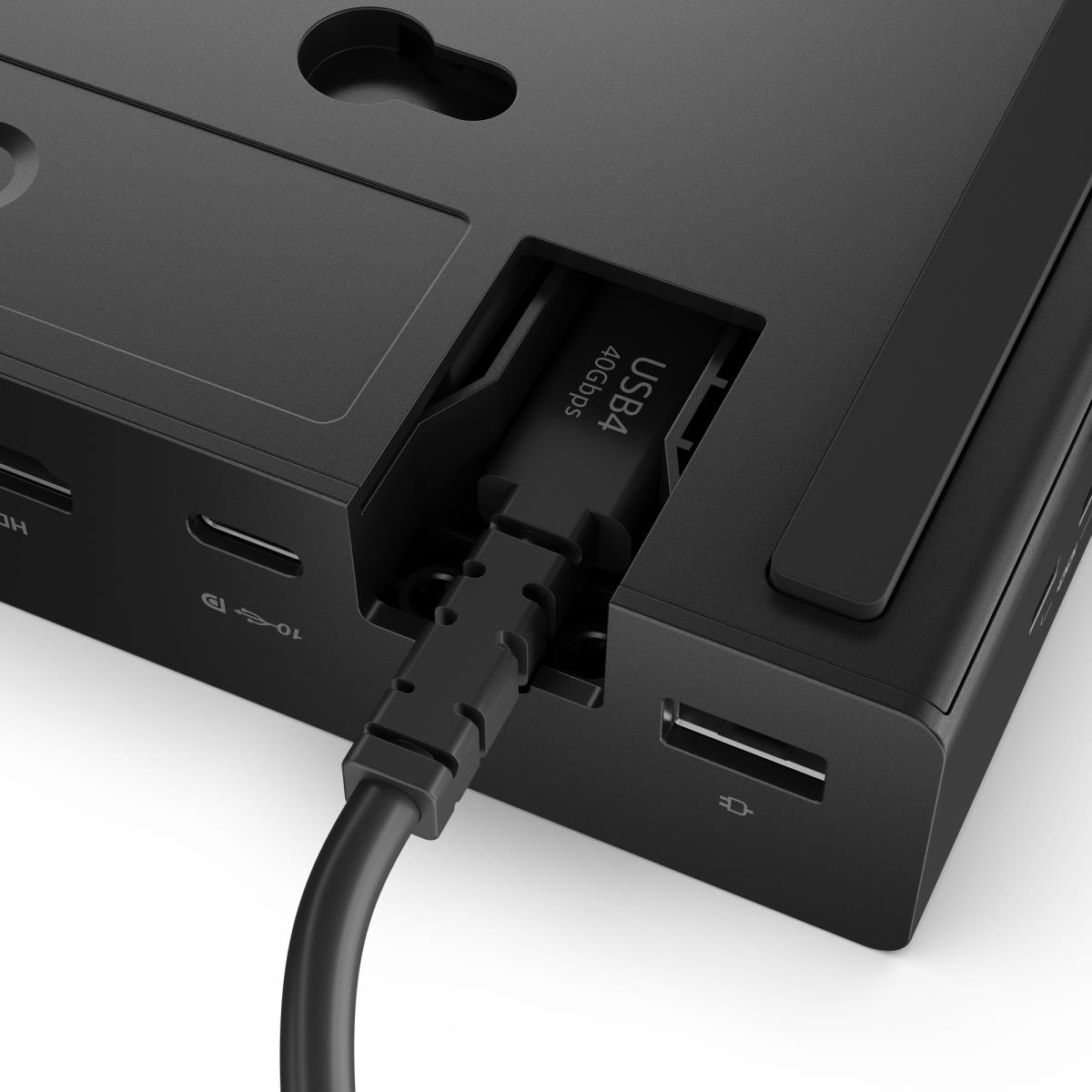 ThinkPad USB4 Smart Dock 5500 w/ 135W Adapter - 4x USB-A 3.2 Gen 2 / 2x USB-C 3.2 Gen 2 / HDMI 2.1 / DP 1.4 / GbE - 100W USB Power Delivery - EU