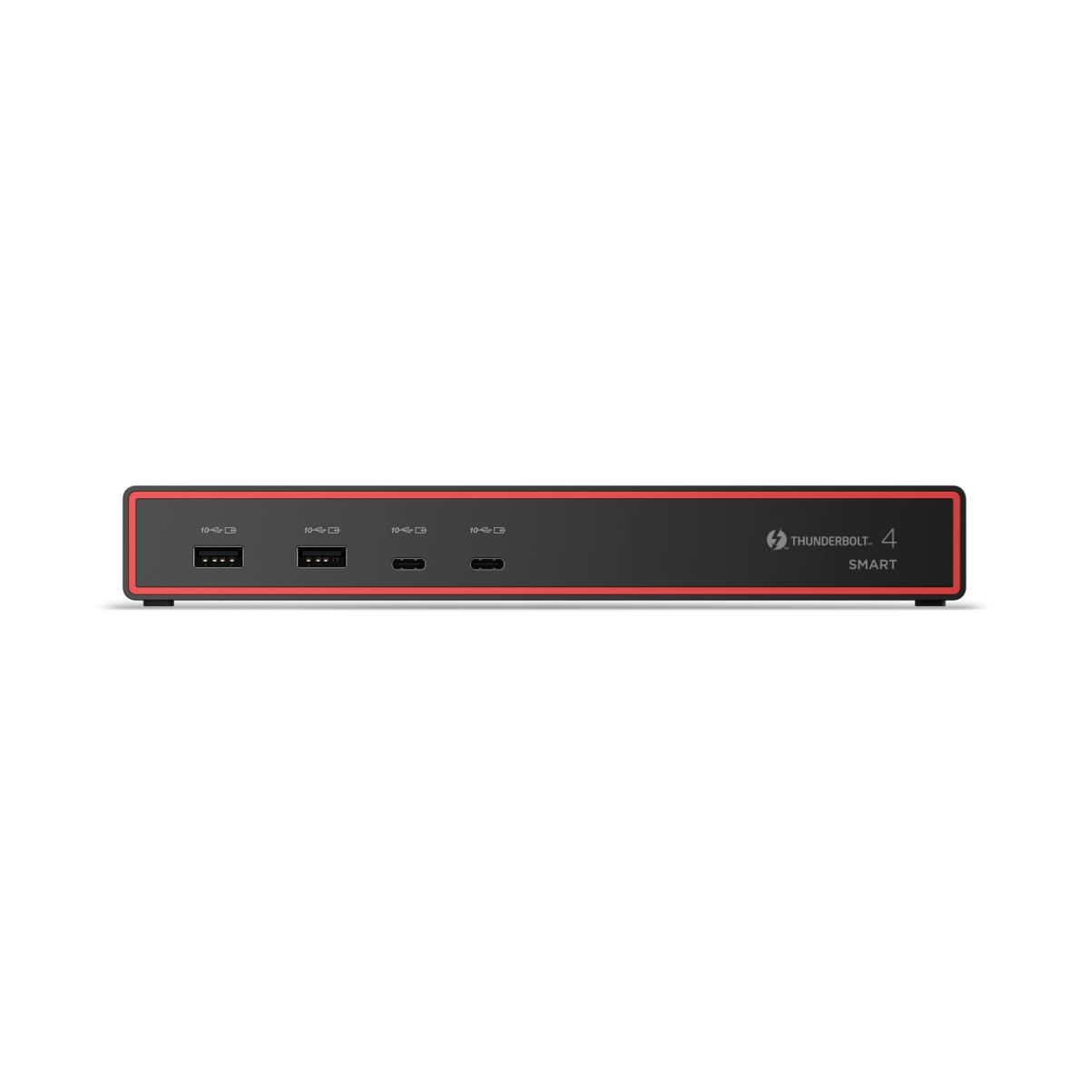 ThinkPad Thunderbolt 4 Smart Dock Gen2 7500 - 4x USB-A / 2x USB-C / TBT 4 / 2 x DP 1.4 / HDMI 2.1 / 2.5Gbps Ethernet - 100W USB Power Delivery - EU