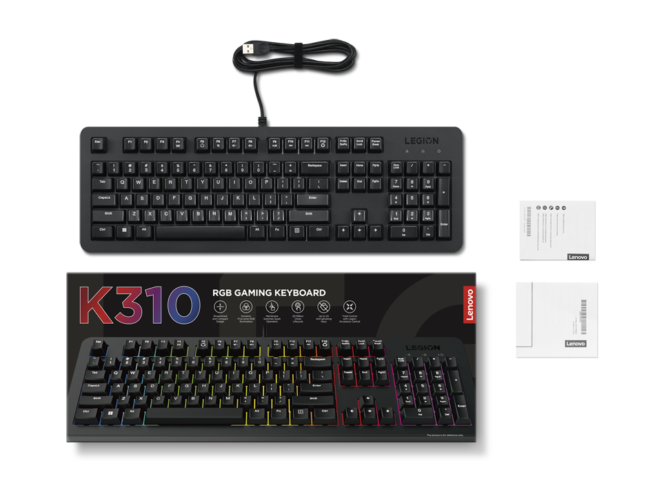 Legion K310 RGB Gaming Keyboard - Qwerty US