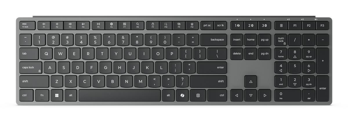 700 Modern Multi-Device Wireless Keyboard  - Qwerty US Euro103P