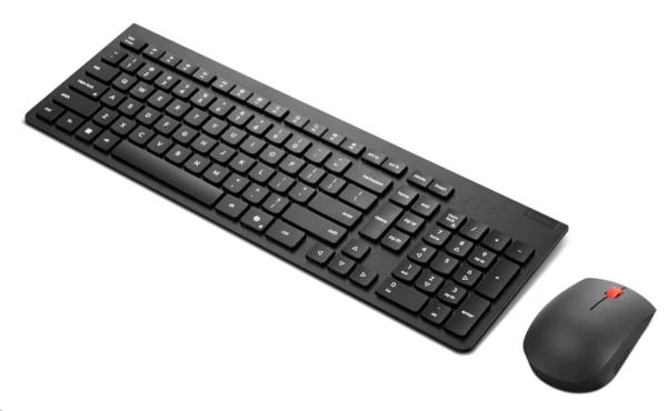 Essential Wireless Combo Keyboard & Mouse Gen2 Black - Copilot Key - Qwerty NL
