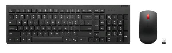 Essential Wireless Combo Keyboard & Mouse Gen2 Black - Copilot Key - Qwerty NL