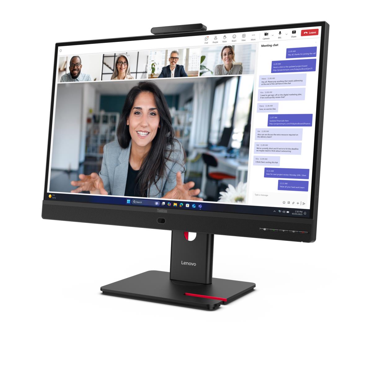 Desktop Monitor - ThinkVision T24-4v - 24in- 1920x1080 (Full HD) - IPS