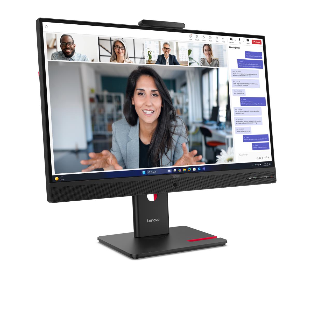 Desktop Monitor - ThinkVision T24-4v - 24in- 1920x1080 (Full HD) - IPS