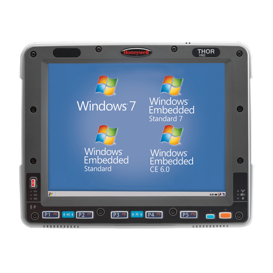 Vehicle Mount Computer Thor Vm2 802.11abg Bt Ce 6.0 Ext WLAN Ant Connections Etsi