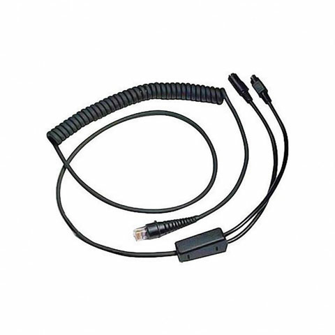 Keyboard Wedge Coiled Cable Ps-2