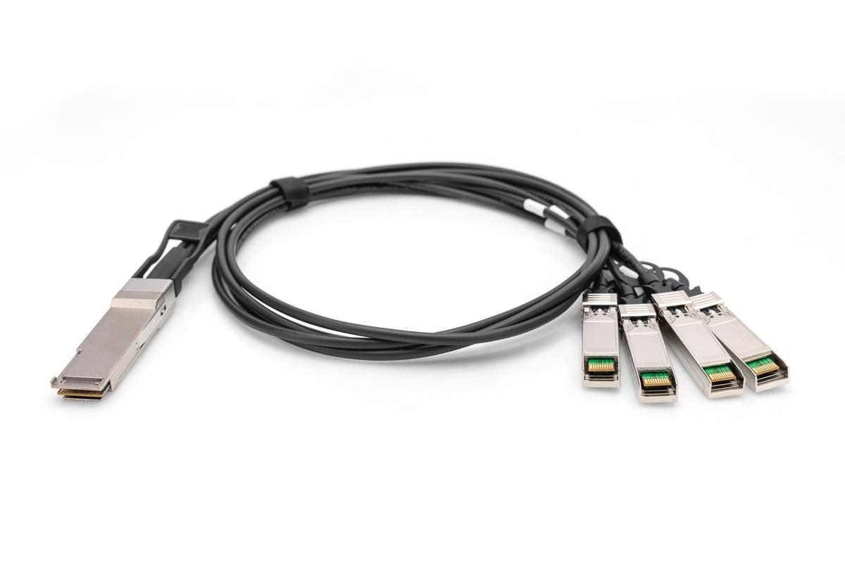 DAC Breakout cabel 1m 1x 40G to 4x 10G 1x 40G to 4x 10G