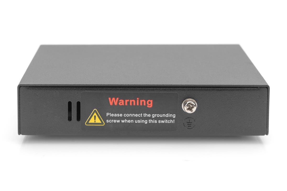 Gigabit PoE Indoor Extender, 4-port, 85W 100m extension, cascadable, self powered