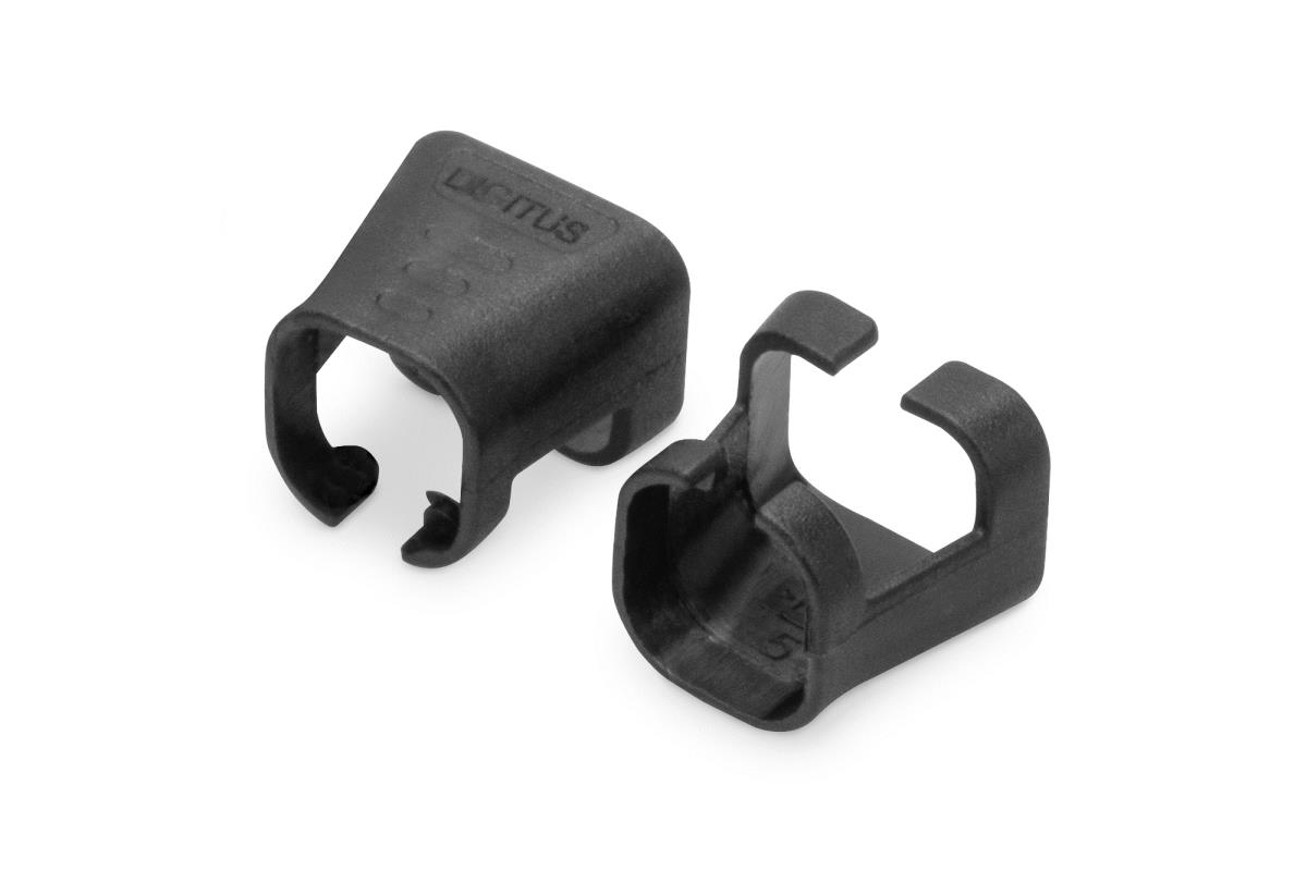 Color clIPS for RJ 45 cable 100 pcs Black