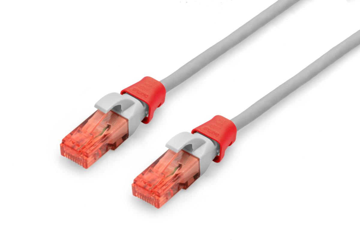 Color clIPS for RJ 45 cable 100 pcs Red