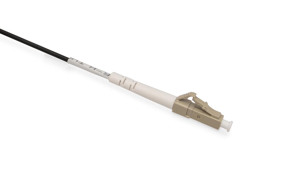 Breakout cable - 12 Fibers OM4 LC/UPC-LC/UPC universal color black 100m