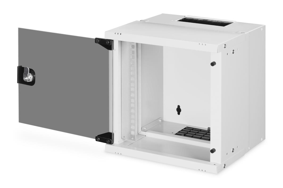 10IN 6U wall mounting cabinet - SOHO PRO 325 x 315 x 300mm grey