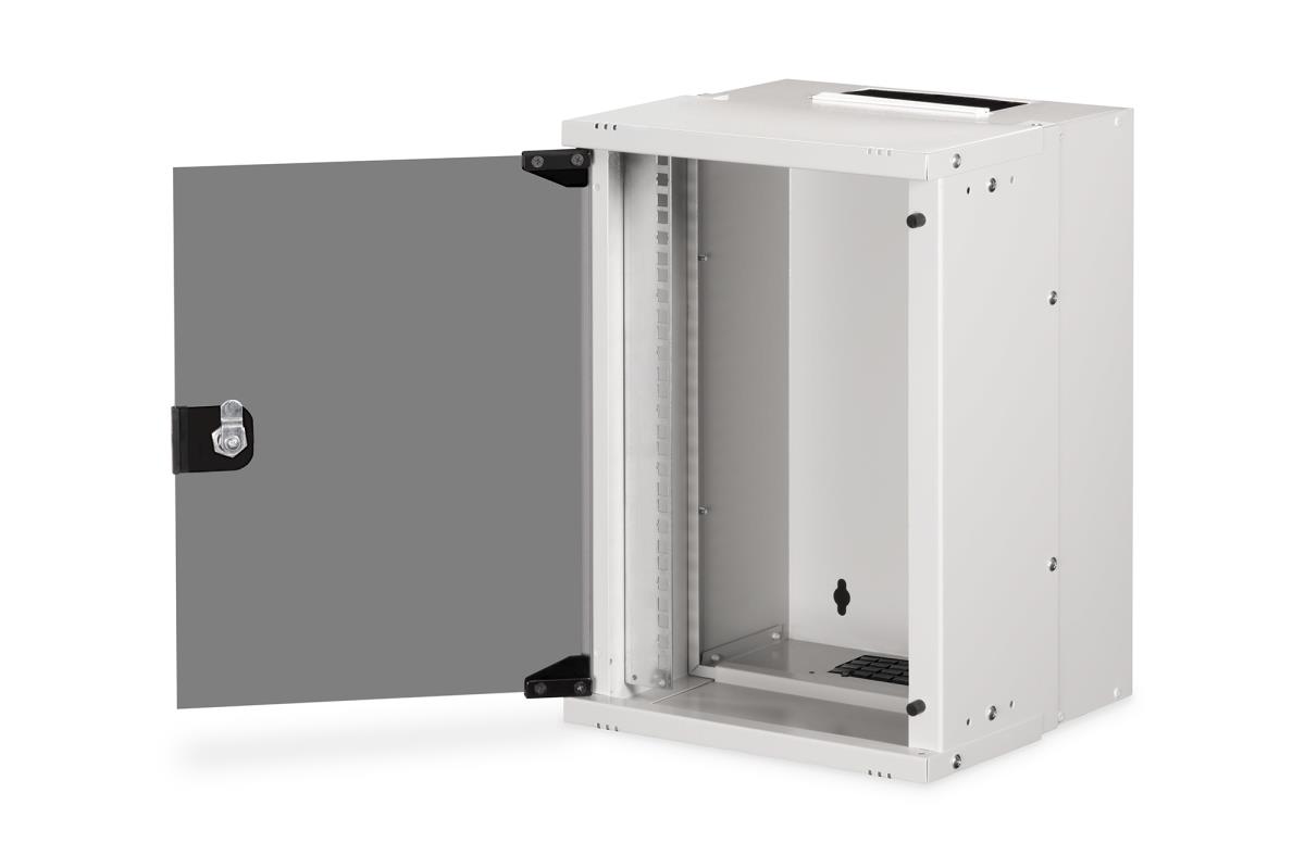10IN 9U wall mounting cabinet - SOHO PRO 460 x 315 x 300mm grey