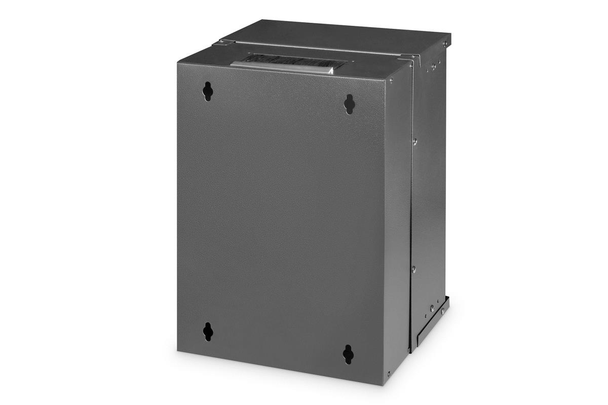 10IN 9U wall mounting cabinet - SOHO PRO 460 x 315 x 300mm black