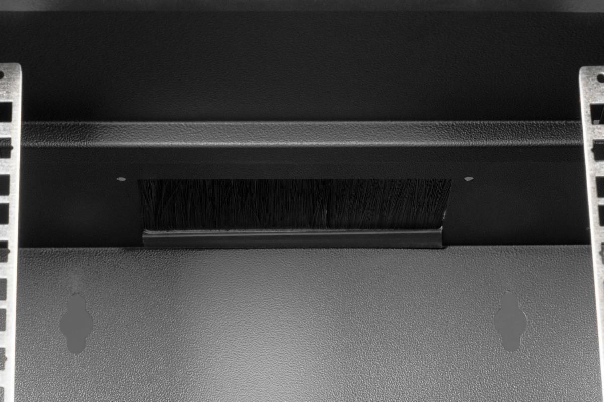 10IN 9U wall mounting cabinet - SOHO PRO 460 x 315 x 300mm black