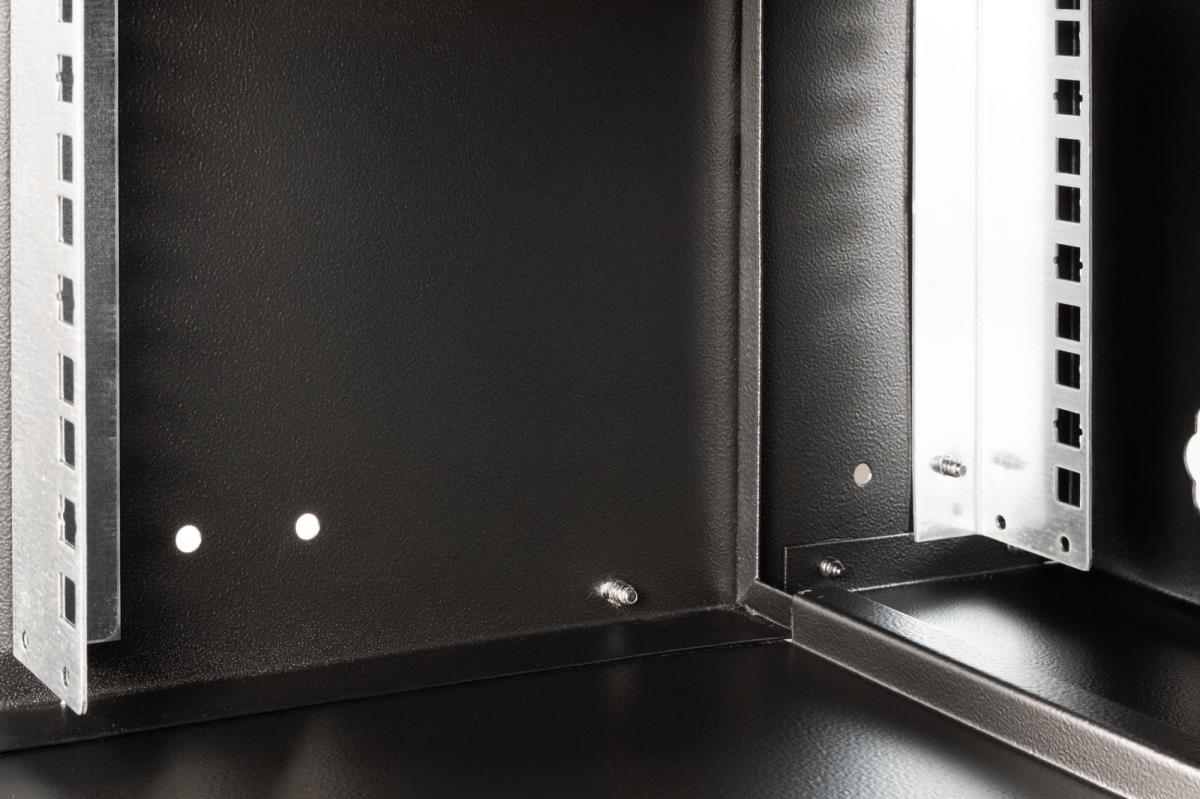 19IN 4U wall mounting cabinet - SOHO PRO 240 x 540 x 400mm black