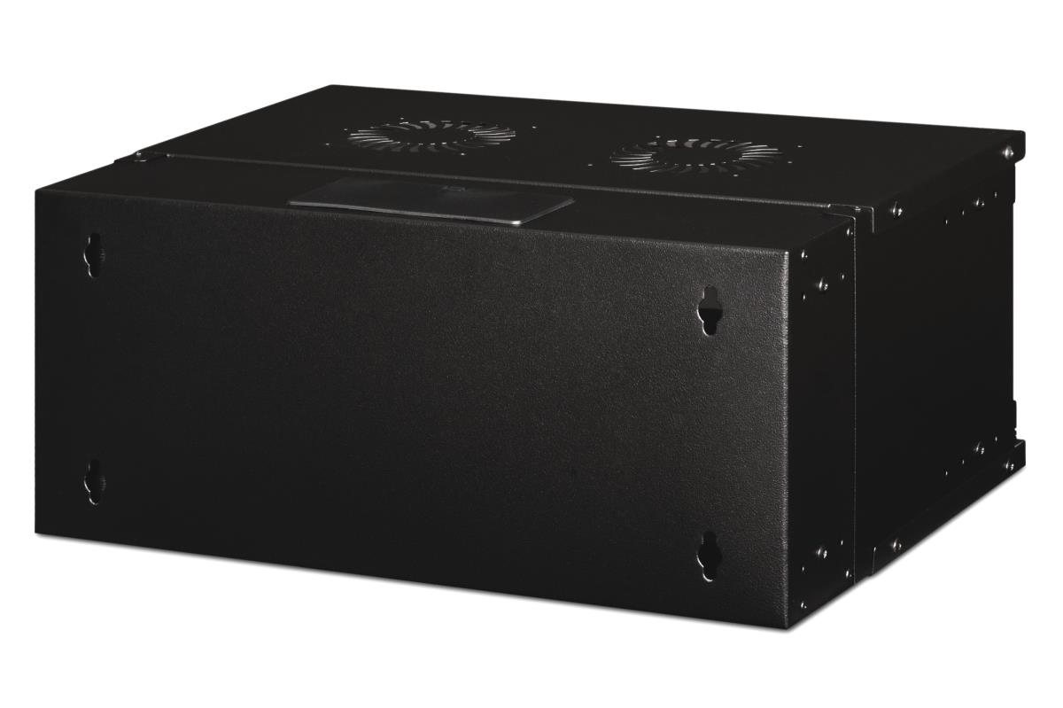 19IN 4U wall mounting cabinet - SOHO PRO 240 x 540 x 400mm black