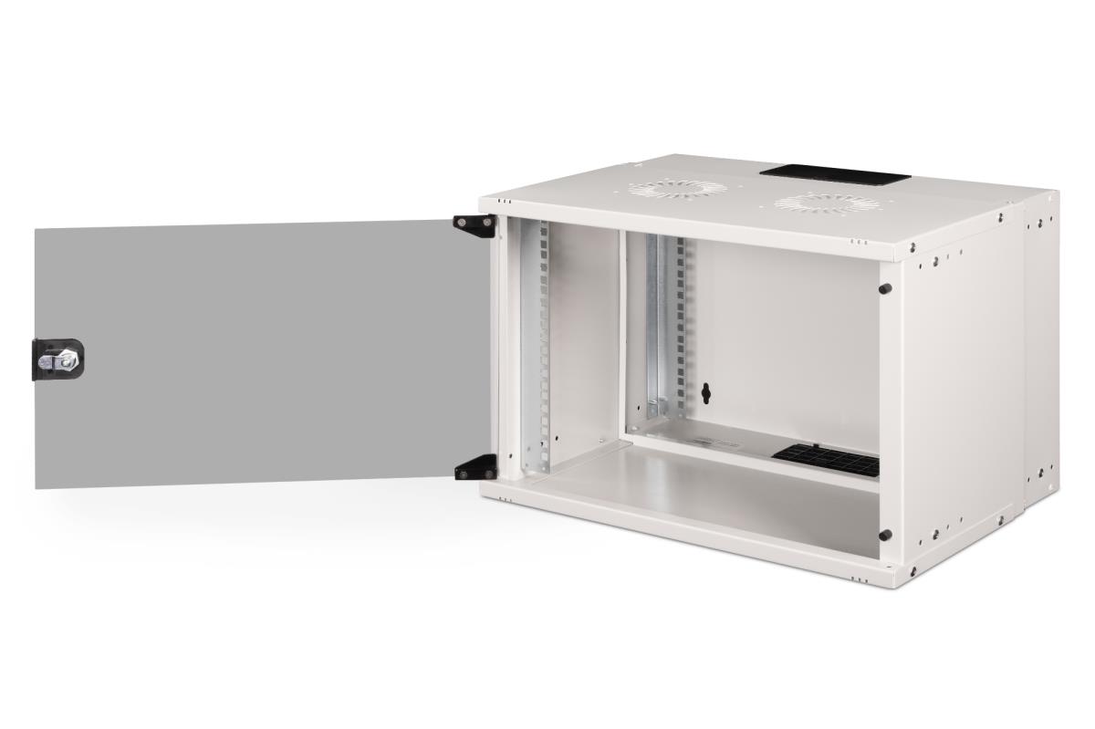 19IN 7U wall mounting cabinet - SOHO PRO 370 x 540 x 400mm grey