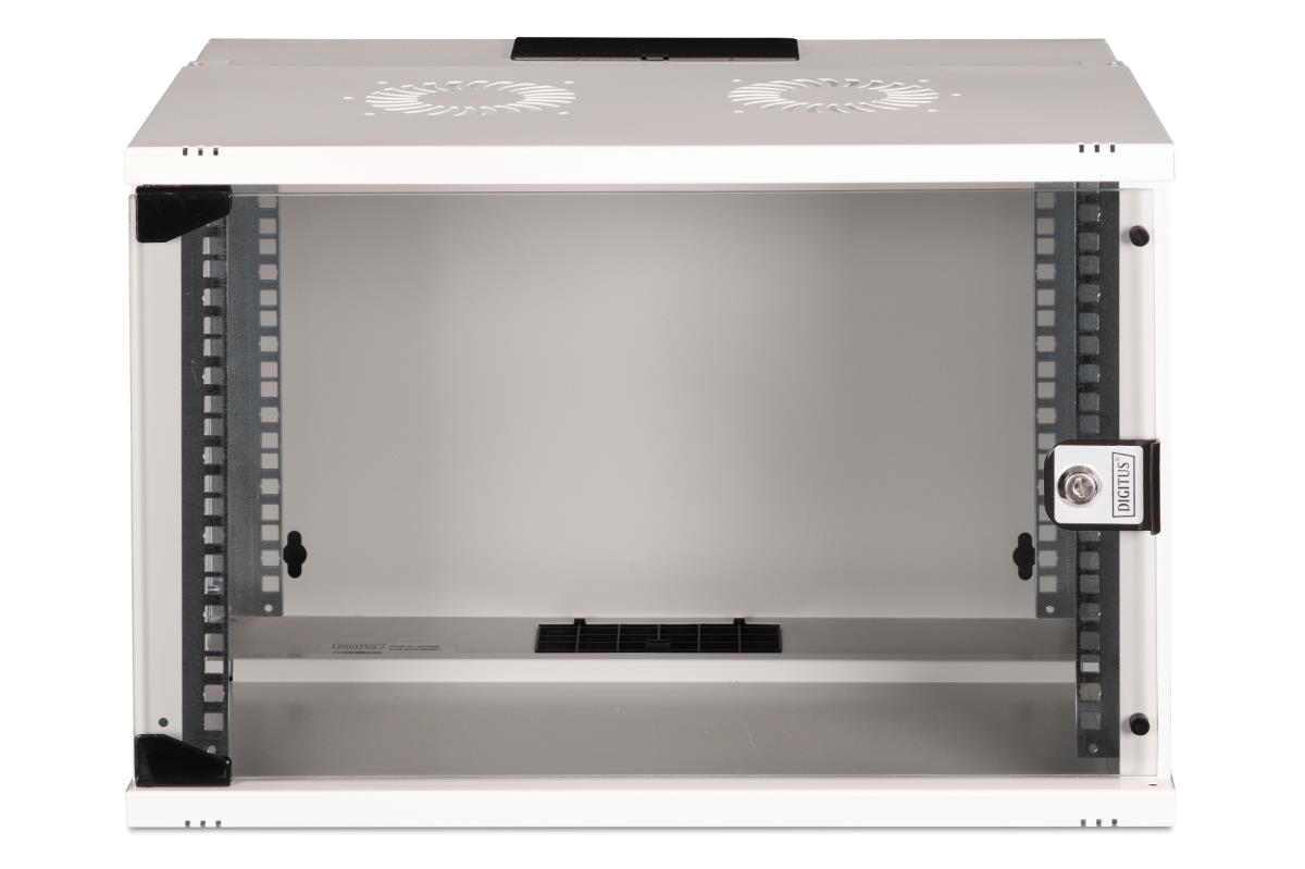 19IN 7U wall mounting cabinet - SOHO PRO 370 x 540 x 400mm grey