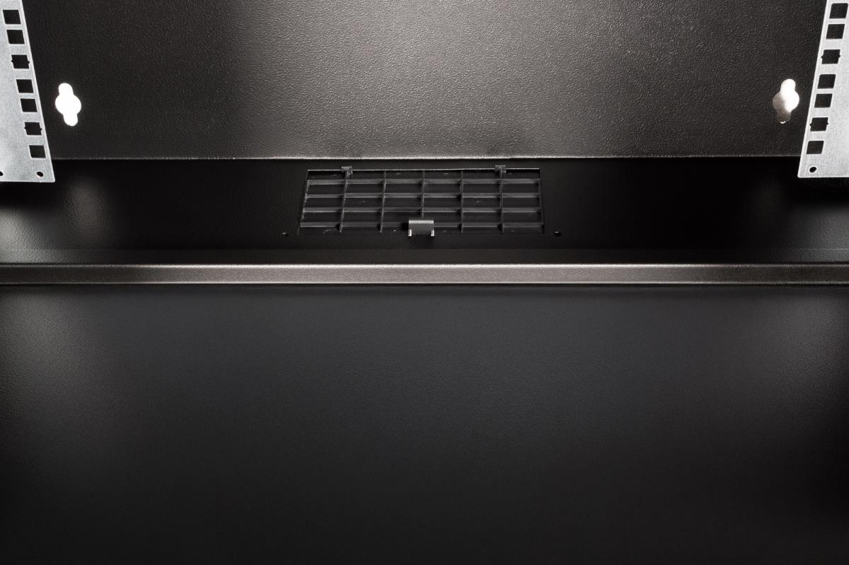 19IN 7U wall mounting cabinet - SOHO PRO 370 x 540 x 400mm black