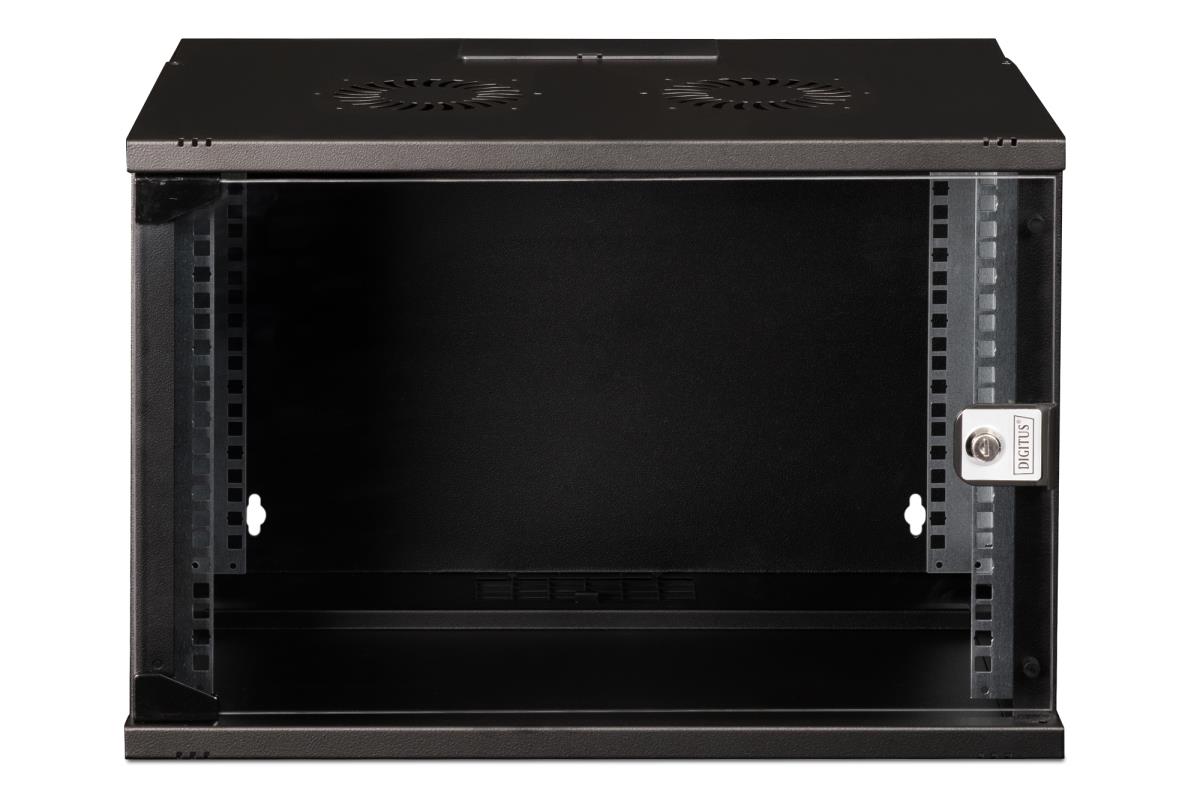 19IN 7U wall mounting cabinet - SOHO PRO 370 x 540 x 400mm black