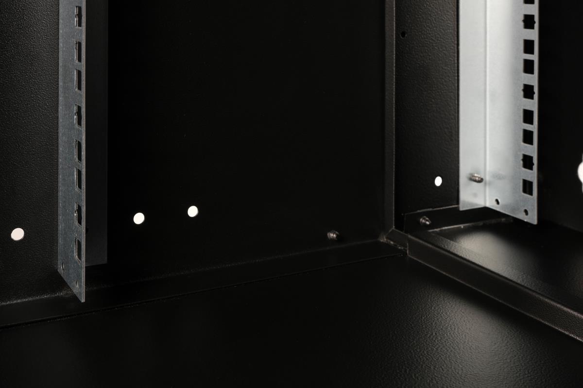 19IN 7U wall mounting cabinet - SOHO PRO 370 x 540 x 400mm black