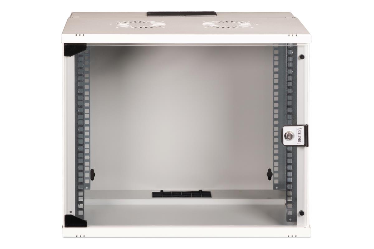 19IN 9U wall mounting cabinet - SOHO PRO 460 x 540 x 400mm grey