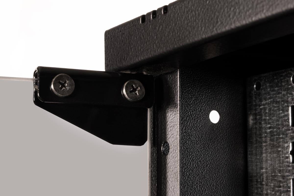 19IN 12U wall mounting cabinet - SOHO PRO 595 x 540 x 400mm black
