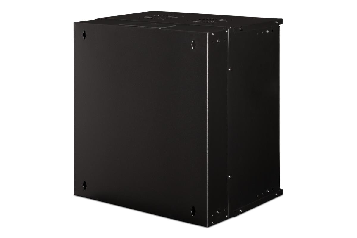 19IN 12U wall mounting cabinet - SOHO PRO 595 x 540 x 400mm black