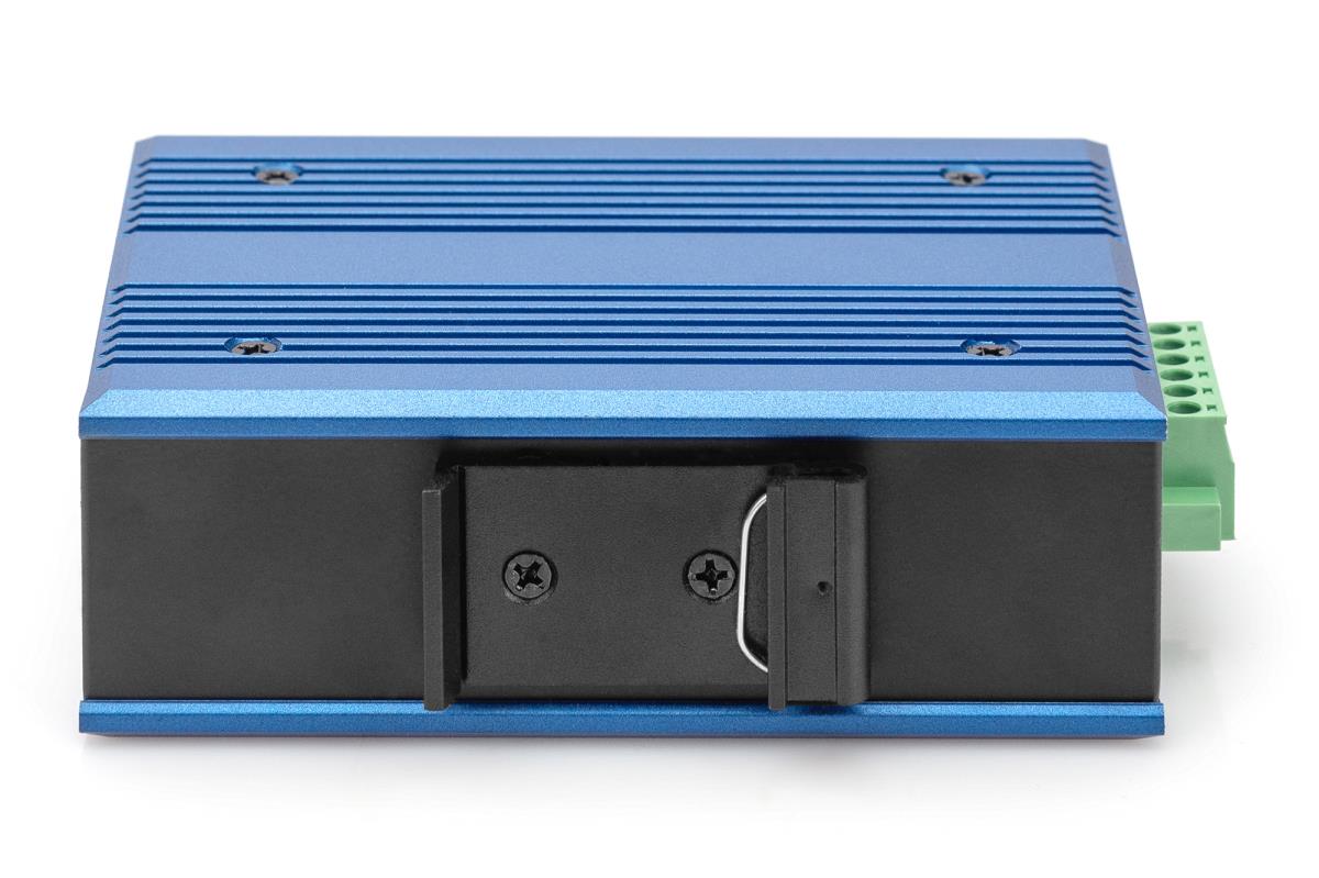Industrial Gigabit Media Converter - RJ45, SC 0.5km