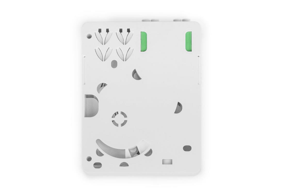FTTH Enclosure, with 2x LC(APC) DX adapter Surface mount
