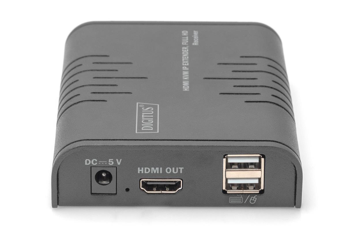 IP KVM Extender, Receiver (RX) Unit for DS-55529