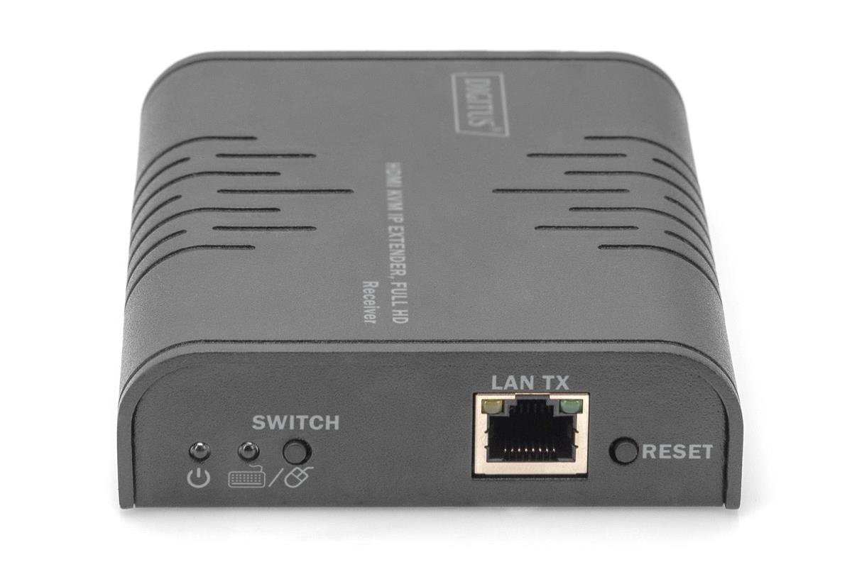 IP KVM Extender, Receiver (RX) Unit for DS-55529