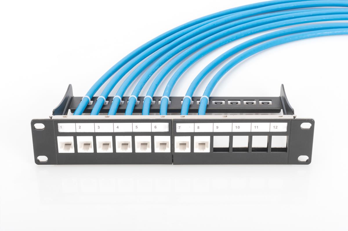 installation cable - CAT6A - U/UTP - 305m - blue